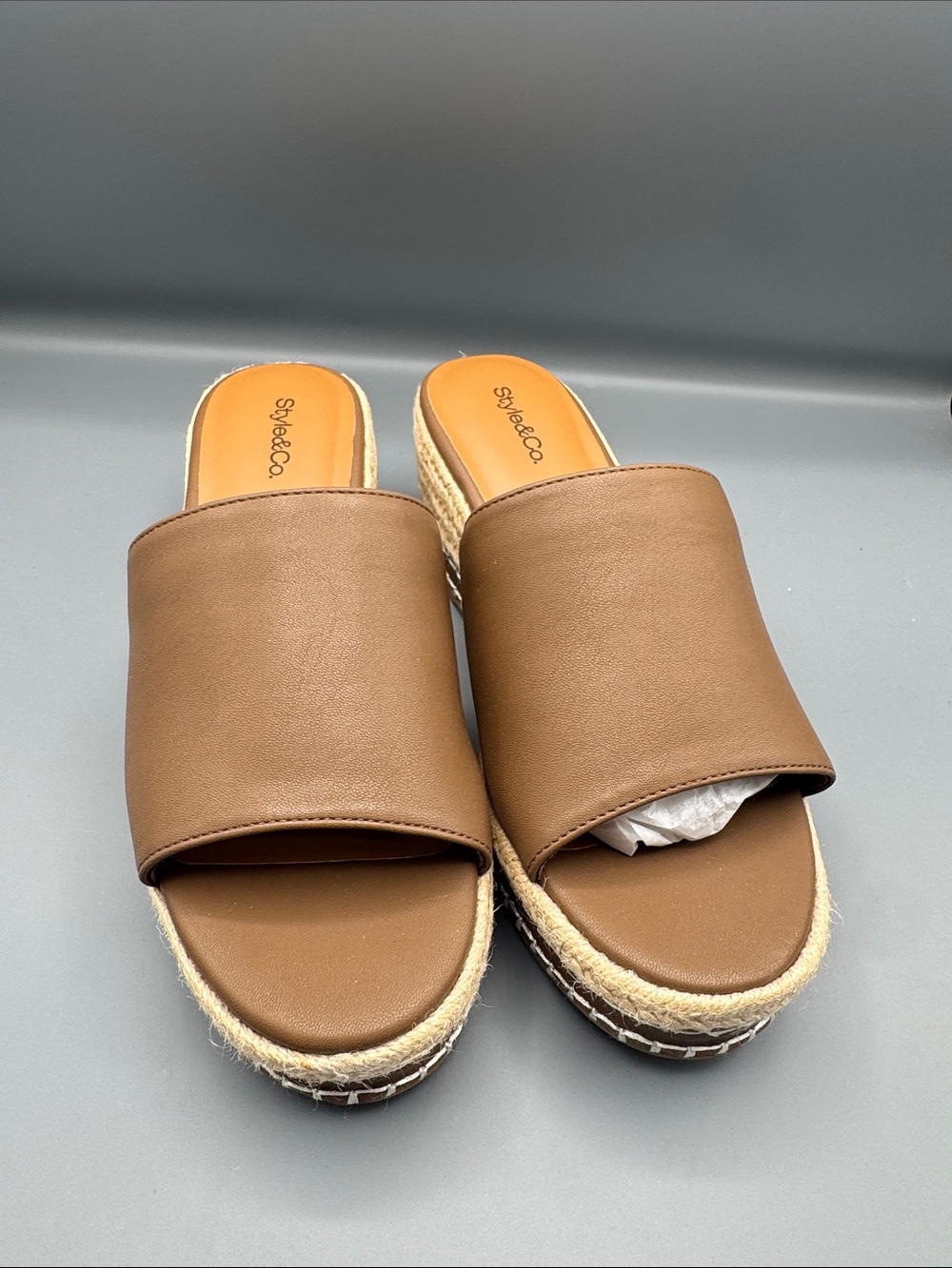 Style & Co. Hayess Wedge Cushioned Sandals